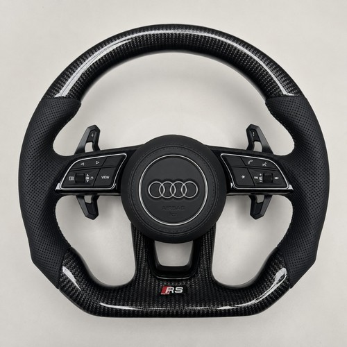 Custom audi steering wheel - steering, –