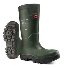 Dunlop PuroFort FieldPro Thermo+ Mens Safety Work Steel Toe S5 Wellie