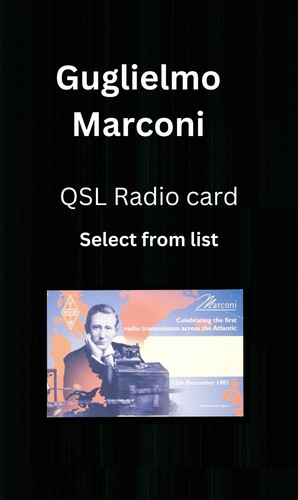 Qsl amateur radio card - radio,