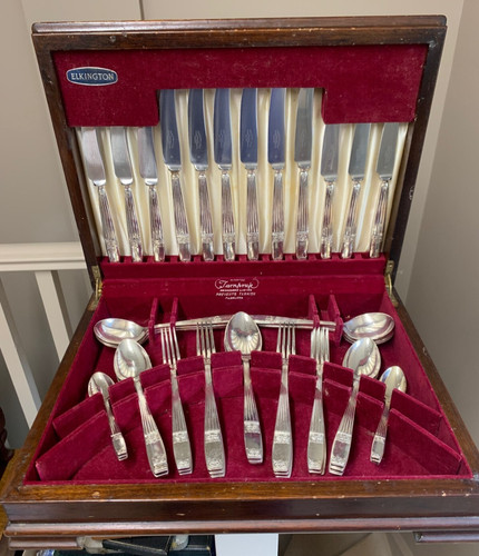 Elkington silver plated - co,