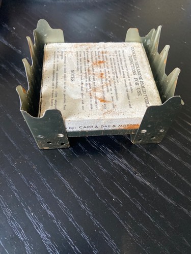 Military camping stove - stove, with