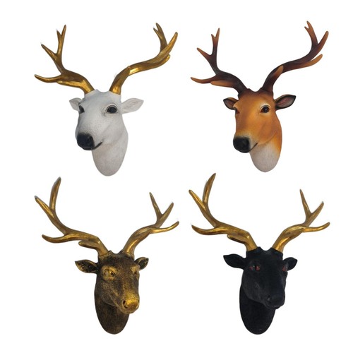 Wall mounted deer head - wall,