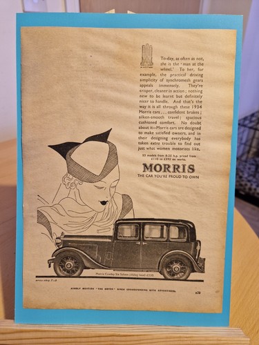 Original 1933 morris - morris, cowley
