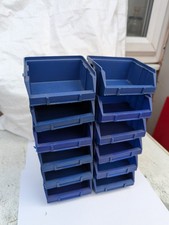 12 Pack Lin Bins- Blue Plastic