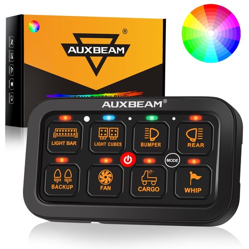Auxbeam rgb gang switch - 8,