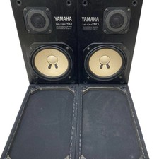 Yamaha NS-10M PRO Black Studio Monitor Speaker Pair Passive Nearfield Vintage