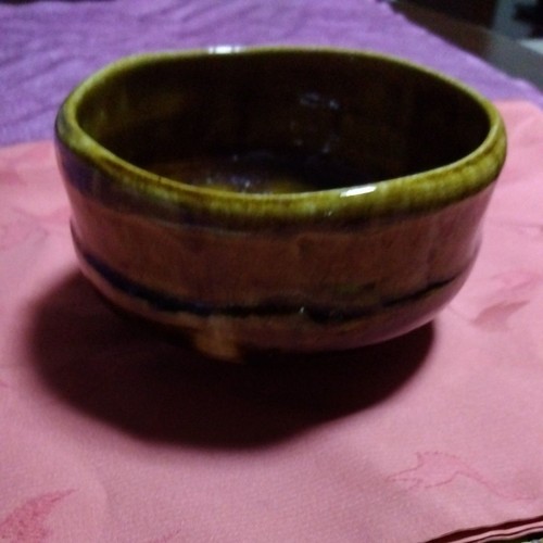 Matcha tea bowl - with, branding