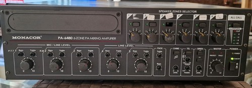 Monacor 6480 mixing - monacor, pa-6480