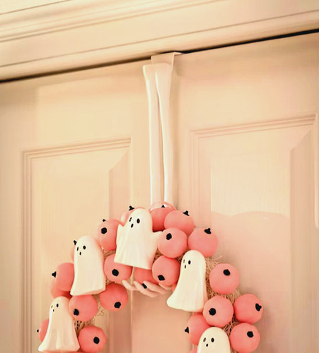 Halloween white irredescent - white,