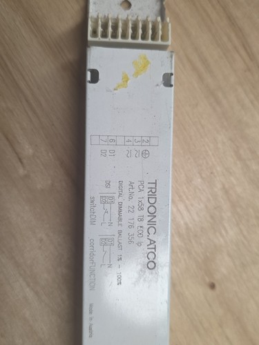 Tridonic atco pca 1x58 eco - tridonic,