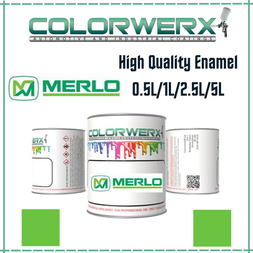 Merlo green paint - merlo,
