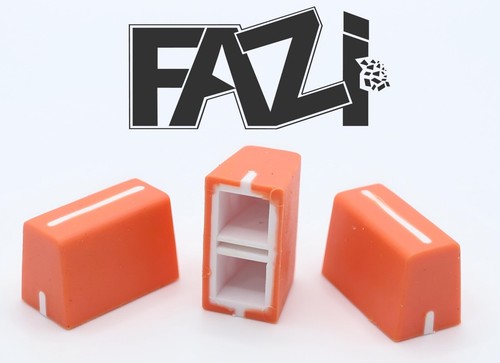 Orange rubber fader - rubber,