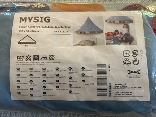 Nip ikea mysig bed - mysig, canopy