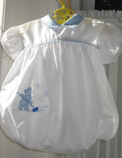 Baby Boy Bubble Play Suit