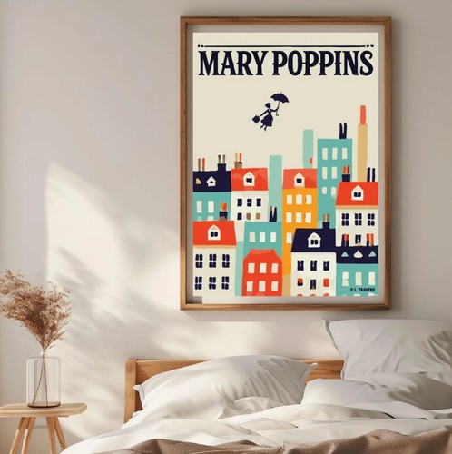 Mary poppins poster l - mary, p.l