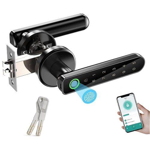 Smart fingerprint door lock - smart,