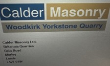 Yorkstone Steps / Slabs – 600x450x63mm – from Calder Masonry (Woodkirk Quarry)