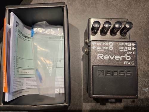 Boss reverb pedal great - boss, rv-6