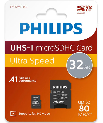 New philips 32gb micro - philips,