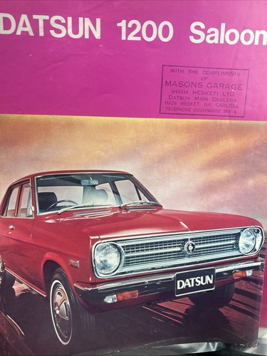 The datsun 1200 - 1200, car
