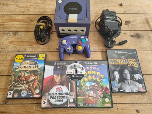 Nintendo gamecube purple - nintendo,