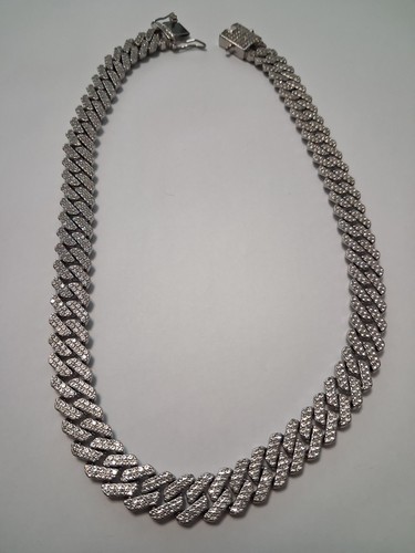 Iced out cuban chain - iced,