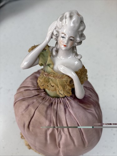 Antique german porcelain half - antique,