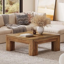 39.4-Inch Square Coffee Table