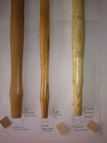 Replacement hammer handles ash - replacement,
