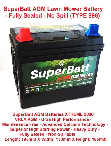 12v 32ah superbatt - superbatt, 32agmr