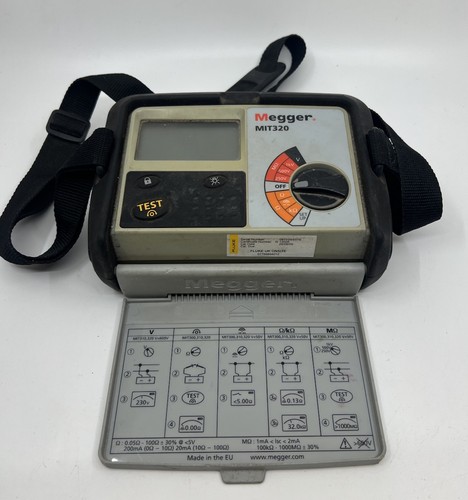 Megger mit320 insulation and - insulation,
