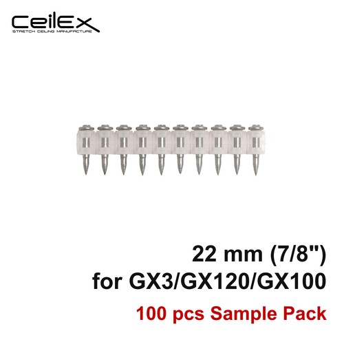 100x collated concrete - concrete, nails