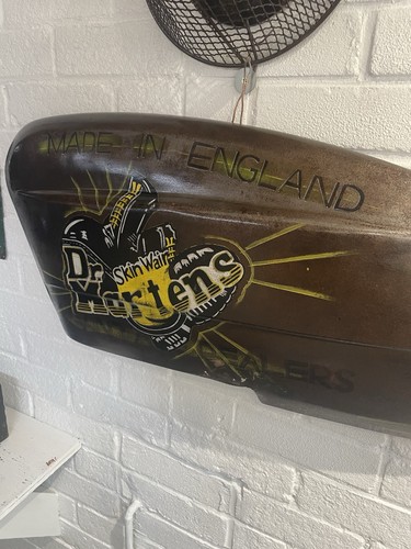 Lambretta side panel wall - , art