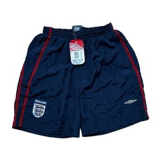 Vintage England Shorts Youth Extra Large Umbro 2000's *BNWT* Football