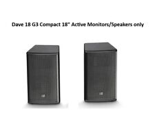 LD Systems Dave 18 G3 Compact 18" Active Dual Satellite PA system Speakers ONLY