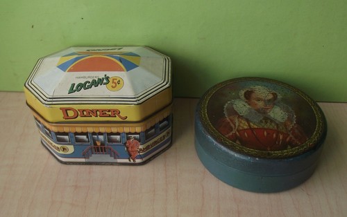 Vintage tins ian - x,