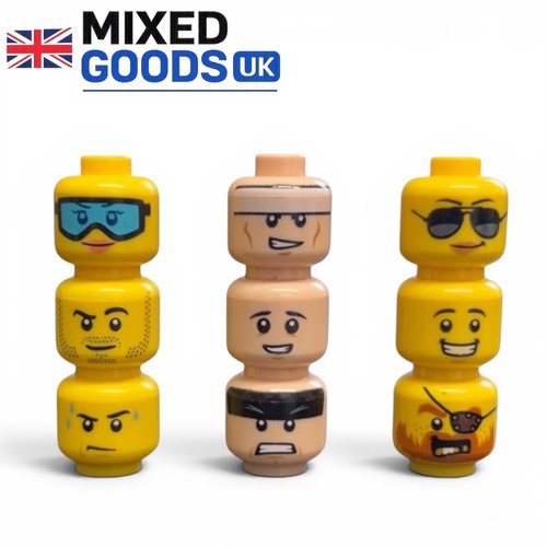 Lego minifigure head choose - lego,