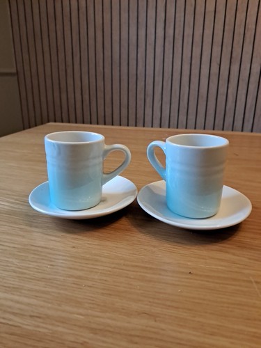 Espresso cups and saucers - espresso, set