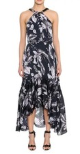 Marchesa Notte Floral Halter