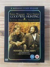 Good Will Hunting DVD , Miramax Film Release Slip Cover Rare