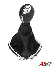 Gear Shift Knob 6 + R With Gaiter Fit For Vauxhall Opel Vivaro 2014 - 2019