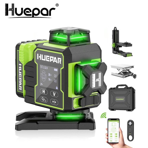 Huepar w04cg laser - 4d, level