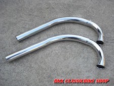 HONDA Superhawk  305 CB72 CB77 EXHAUST MUFFLER HEADER  PIPE   A pair   NEW