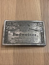 Vintage Budweiser Belt Buckle