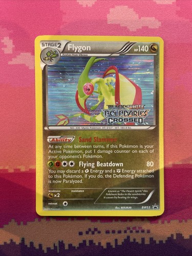Pokemon card flygon bw53 - flygon,
