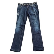 Dsquared Denim Jeans Leather