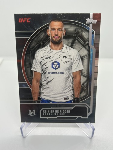 Reinier ridder ufc - reinier, topps