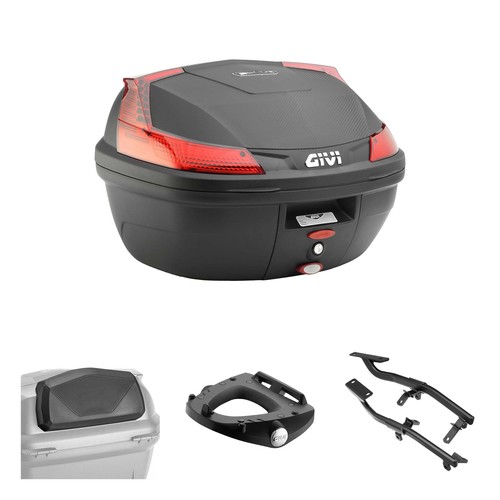 Givi b37 blade black red - b37, trunk