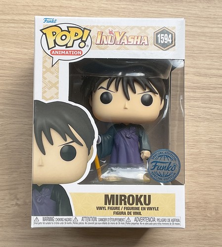 Funko pop inuyasha miroku - funko,