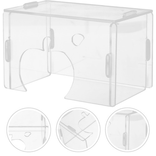 Hedgehog shelter clear acrylic - hedgehog,